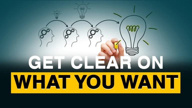 Knowing what you want to accomplish
